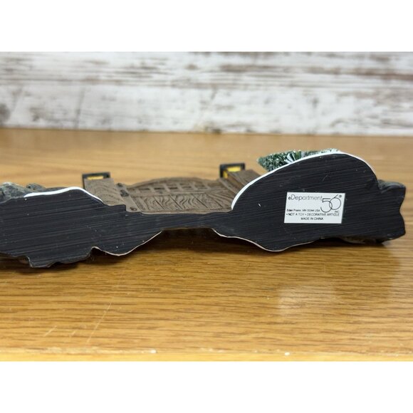 Dept 56 Village Accessories FIELDSTONE ENTRY GATE Christmas Vintage Box - Picture 5 of 6